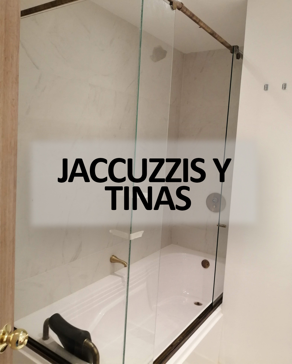 divisiones para las duchas en vidrio